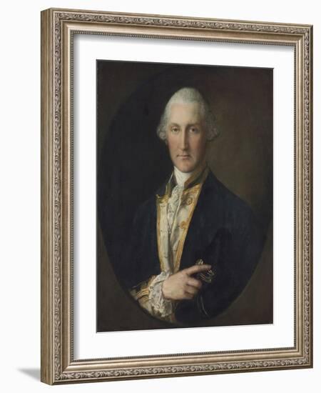 Portrait of Lord William Campbell, M. P.-Thomas Gainsborough-Framed Giclee Print