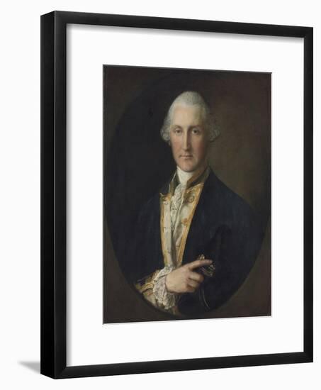 Portrait of Lord William Campbell, M. P.-Thomas Gainsborough-Framed Giclee Print