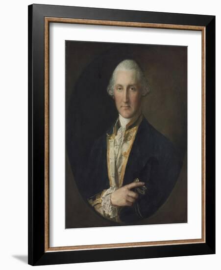 Portrait of Lord William Campbell, M. P.-Thomas Gainsborough-Framed Giclee Print