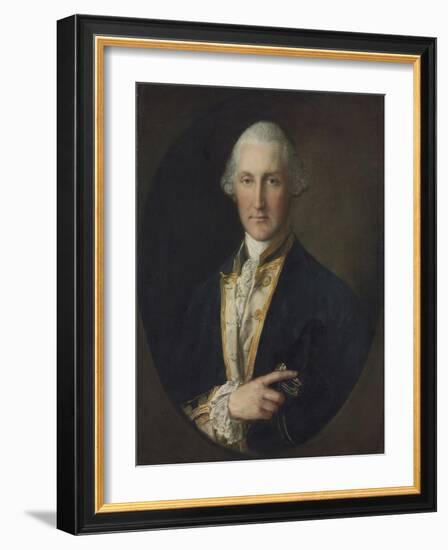 Portrait of Lord William Campbell, M. P.-Thomas Gainsborough-Framed Giclee Print