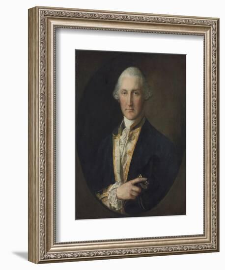 Portrait of Lord William Campbell, M. P.-Thomas Gainsborough-Framed Giclee Print