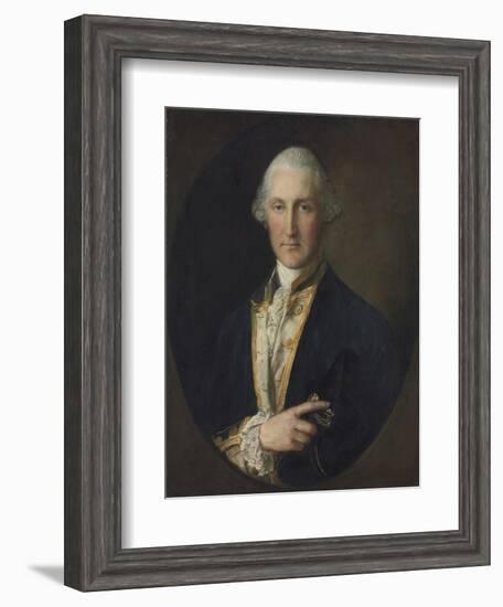 Portrait of Lord William Campbell, M. P.-Thomas Gainsborough-Framed Giclee Print