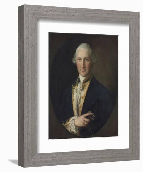 Portrait of Lord William Campbell, M. P.-Thomas Gainsborough-Framed Giclee Print