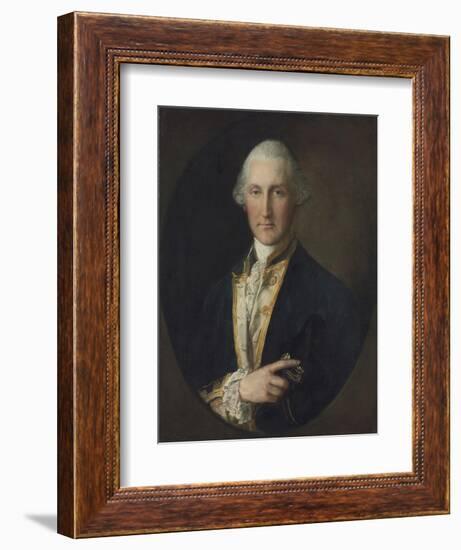 Portrait of Lord William Campbell, M. P.-Thomas Gainsborough-Framed Giclee Print