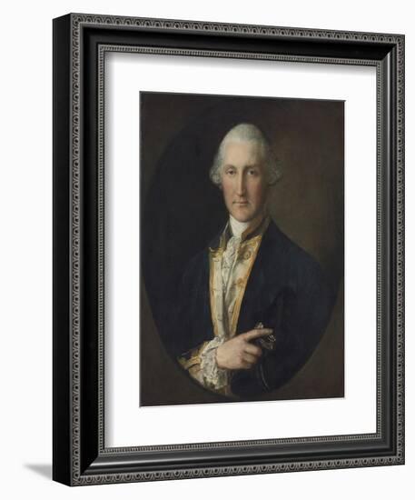 Portrait of Lord William Campbell, M. P.-Thomas Gainsborough-Framed Giclee Print