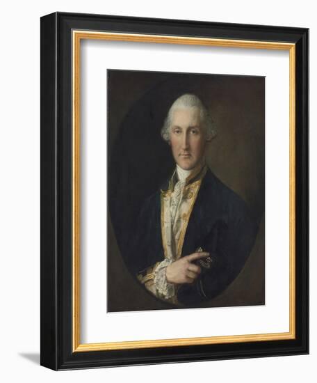 Portrait of Lord William Campbell, M. P.-Thomas Gainsborough-Framed Giclee Print