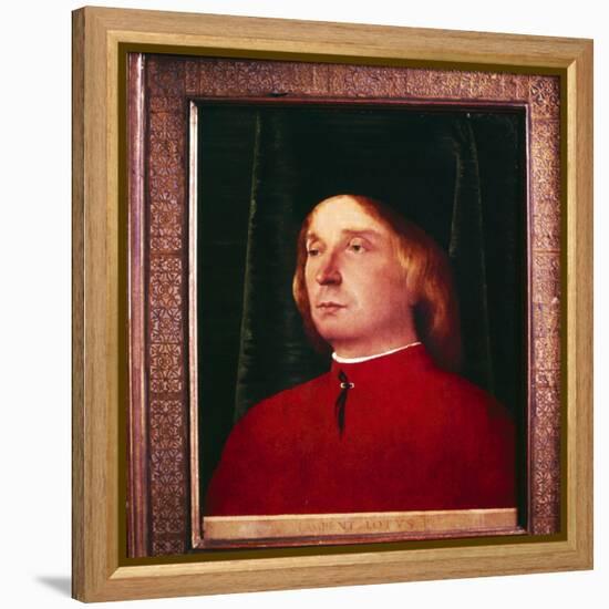 Portrait of Lorenzo, c15th century-Unknown-Framed Premier Image Canvas