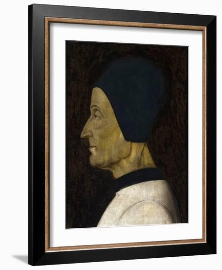 Portrait of Lorenzo Giustiniani (1383-1456) (Saint Laurent Justinien) - Par Bellini, Gentile (Ca. 1-Gentile Bellini-Framed Giclee Print
