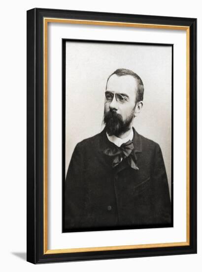 Portrait of Louis Charles Bonaventure Alfred Bruneau (1857-1934), French composer-French Photographer-Framed Giclee Print