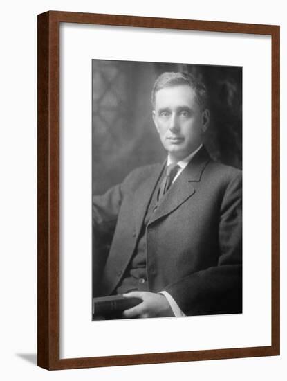 Portrait of Louis D. Brandeis-null-Framed Art Print