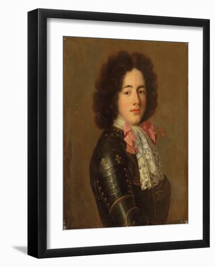 Portrait of Louis De Bourbon, Comte Vermandois-Pierre Mignard-Framed Giclee Print