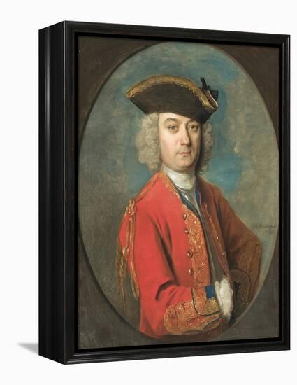 Portrait of Louis De Jean-Philippe Mercier-Framed Premier Image Canvas