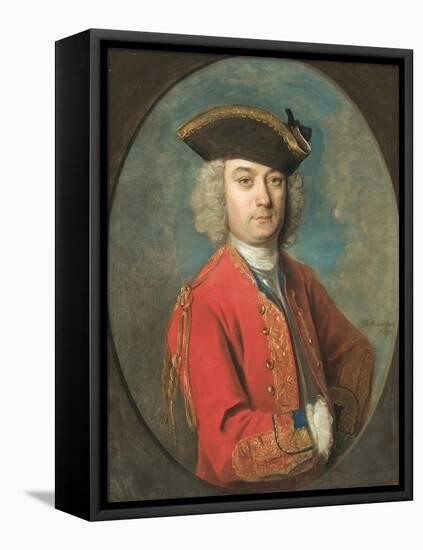Portrait of Louis De Jean-Philippe Mercier-Framed Premier Image Canvas