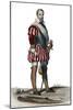 Portrait of Louis Des Balbes de Berton de Crillon, French soldier called the man without fear-French School-Mounted Giclee Print