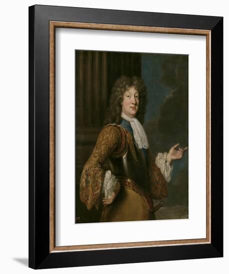 Portrait of Louis, Grand Dauphin of France-François de Troy-Framed Giclee Print