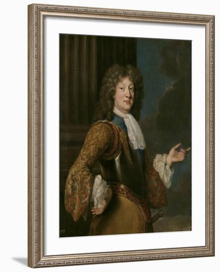 Portrait of Louis, Grand Dauphin of France-François de Troy-Framed Giclee Print