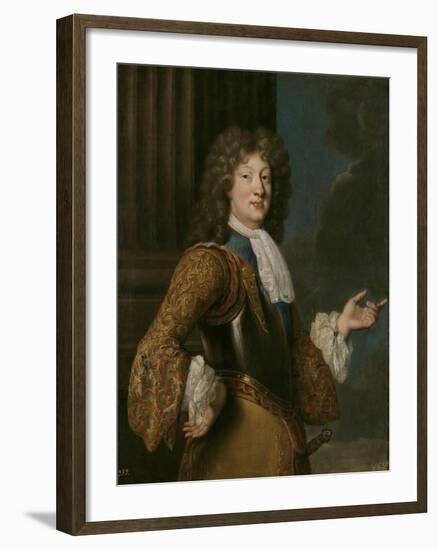 Portrait of Louis, Grand Dauphin of France-François de Troy-Framed Giclee Print