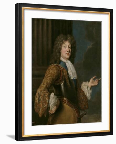 Portrait of Louis, Grand Dauphin of France-François de Troy-Framed Giclee Print