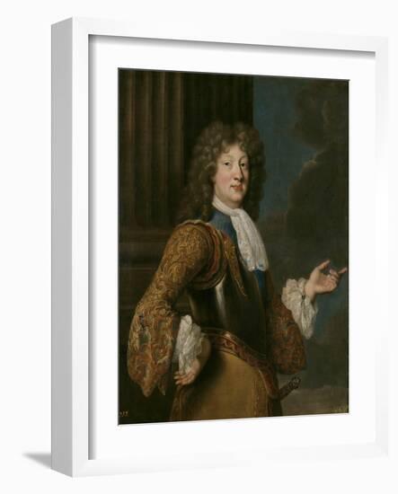 Portrait of Louis, Grand Dauphin of France-François de Troy-Framed Giclee Print