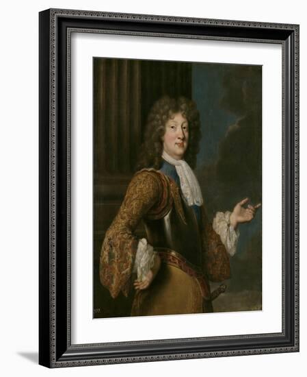 Portrait of Louis, Grand Dauphin of France-François de Troy-Framed Giclee Print