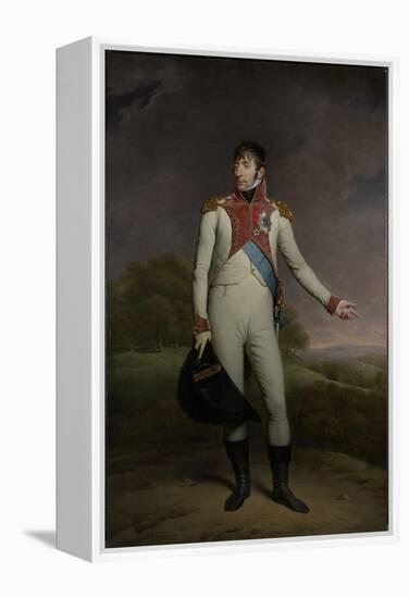 Portrait of Louis Napoleon, King of Holland,1809-Charles Howard Hodges-Framed Premier Image Canvas