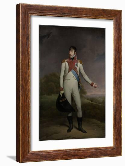 Portrait of Louis Napoleon, King of Holland,1809-Charles Howard Hodges-Framed Giclee Print