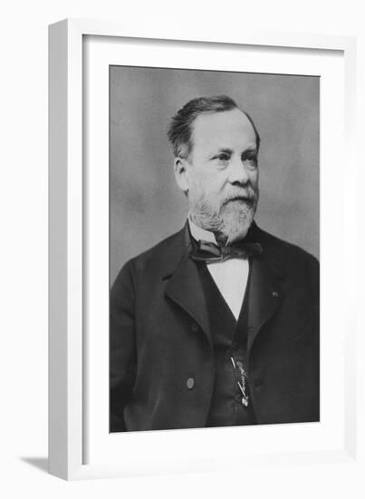 Portrait of Louis Pasteur-Pierre Petit-Framed Photographic Print