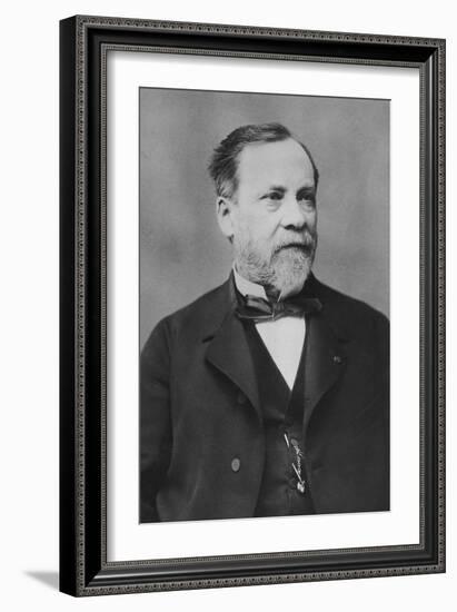 Portrait of Louis Pasteur-Pierre Petit-Framed Photographic Print