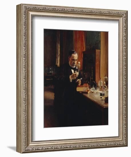 Portrait of Louis Pasteur-Albert Edelfelt-Framed Giclee Print