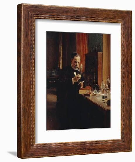 Portrait of Louis Pasteur-Albert Edelfelt-Framed Giclee Print