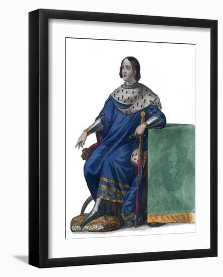 Portrait of Louis XII of France (1462-1515), King of France-French School-Framed Giclee Print