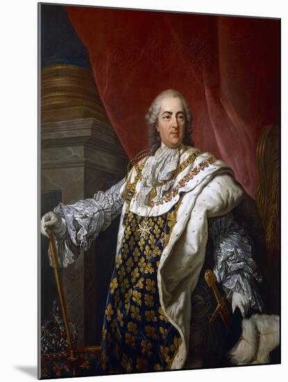 Portrait of Louis XVI of France-null-Mounted Giclee Print