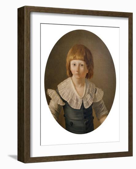 Portrait of Louis XVII-Joseph Marie Vien-Framed Giclee Print