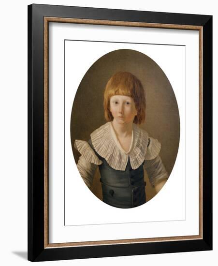 Portrait of Louis XVII-Joseph Marie Vien-Framed Giclee Print