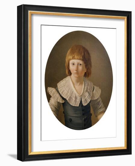 Portrait of Louis XVII-Joseph Marie Vien-Framed Giclee Print