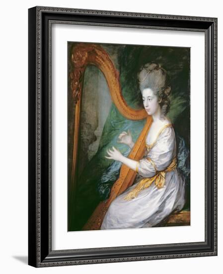 Portrait of Louisa, Lady Clarges, c.1778-Thomas Gainsborough-Framed Giclee Print