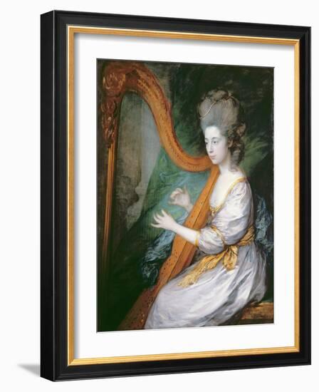 Portrait of Louisa, Lady Clarges, c.1778-Thomas Gainsborough-Framed Giclee Print