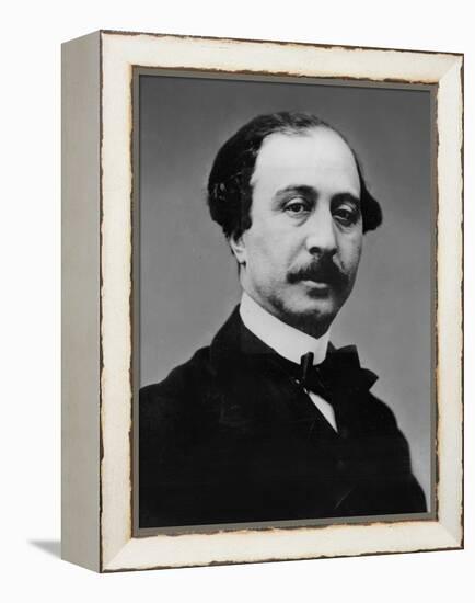 Portrait of Lucien Anatole Prevost-Paradol-Pierre Petit-Framed Premier Image Canvas