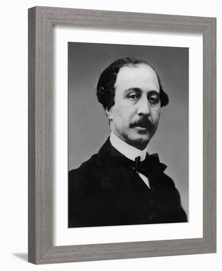 Portrait of Lucien Anatole Prevost-Paradol-Pierre Petit-Framed Photographic Print