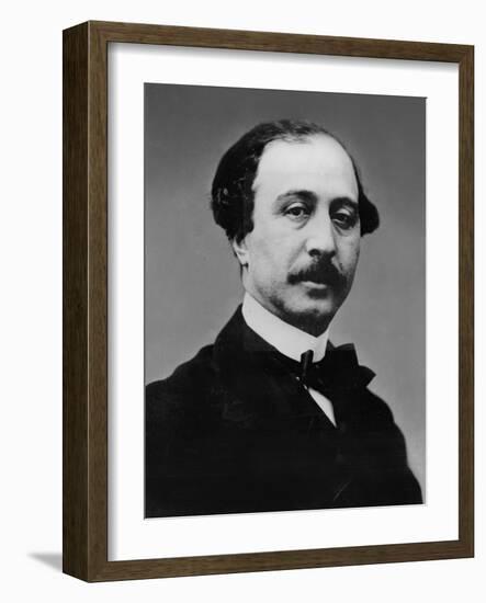 Portrait of Lucien Anatole Prevost-Paradol-Pierre Petit-Framed Photographic Print