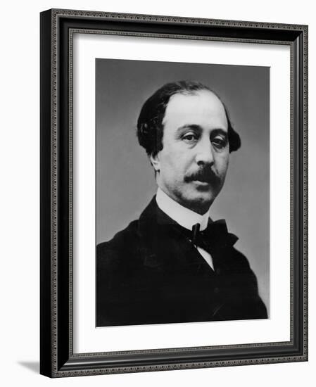 Portrait of Lucien Anatole Prevost-Paradol-Pierre Petit-Framed Photographic Print