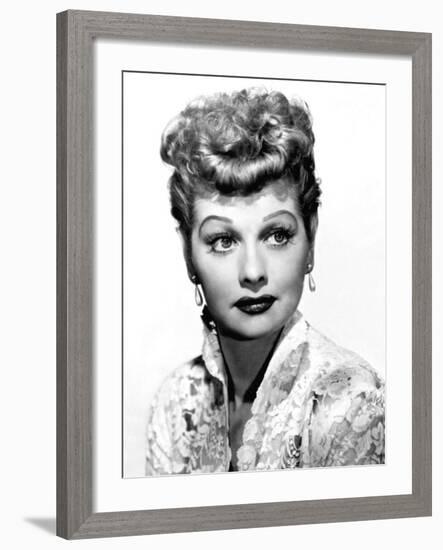 Portrait of Lucille Ball-null-Framed Photo