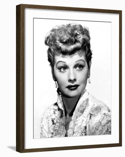 Portrait of Lucille Ball-null-Framed Photo