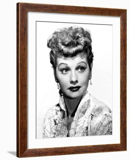 Portrait of Lucille Ball-null-Framed Photo