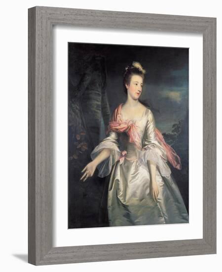 Portrait of Lucy Smith-Sir Joshua Reynolds-Framed Giclee Print
