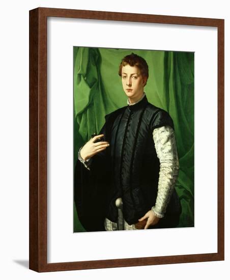 Portrait of Ludovico Capponi-Agnolo Bronzino-Framed Giclee Print