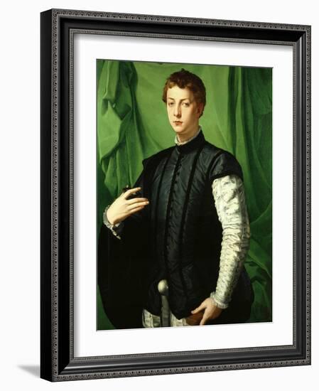 Portrait of Ludovico Capponi-Agnolo Bronzino-Framed Giclee Print