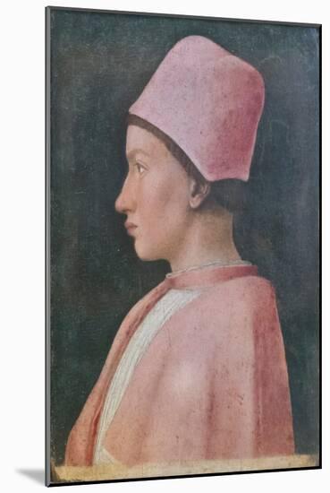 Portrait of Ludovico Gonzaga, 1470 Circa, Andrea Mantegna (Tempera on Panel)-Andrea Mantegna-Mounted Giclee Print