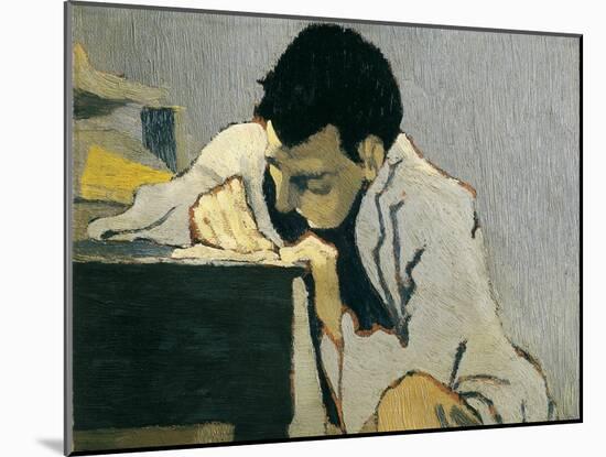 Portrait of Lugné-Poë-Edouard Vuillard-Mounted Art Print