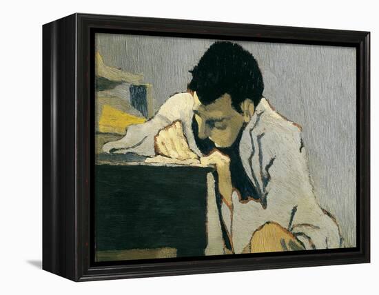 Portrait of Lugné-Poë-Edouard Vuillard-Framed Stretched Canvas